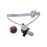 Myparts Fits Subaru Forester 2008~2013 | Rear (With Motor) Electric Power Window Gear Regulator Door | LH Left Hand (Passenger Side)