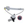 Myparts Fits Subaru Forester 2008~2013 | Rear (With Motor) Electric Power Window Gear Regulator Door | RH Right Hand (Driver Side)