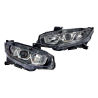 TYC Fits Honda Civic FC FK 2016~2021 | Headlight Head Light Front Lamp (Projector With LED DRL) | Set LH Left Hand Side + RH Right Hand Side