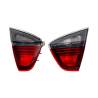 TYC Fits BMW 3 Series E90 Pre-Facelift 2005~2008 Smoke Inner Tail lamp Bonnet Light Rear Lamp | Pair LH Left Hand Side + RH Right Hand Side