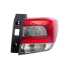 TYC Fits Subaru XV 2012~2023 (Smoke With LED) Outer Body Taillamp Tail Lamp Taillight Tail Light Rear | RH Right Hand (Driver Side)