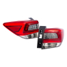 TYC Fits Subaru XV 2012~2023 (Smoke With LED) Outer Body Taillamp Tail Lamp Taillight Tail Light Rear | Pair LH Left (Passenger) + RH Right (Driver)