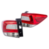 TYC Fits Subaru XV 2018~2021 (With LED) Outer Body Taillamp Tail Lamp Taillight Tail Light Rear | Pair LH Left (Passenger) + RH Right (Driver)