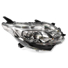 TYC Fits Mitsubishi Triton MQ 2015~2018 GLS / Exceed | Headlight Head Light Front Lamp (Xenon Clear Top Lens Black Lower Bezel) | RH RHS Right Hand