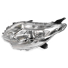 TYC Fits Mitsubishi Triton MQ 2015~2018 GLS / Exceed | Headlight Head Light Front Lamp (Xenon Clear Top Lens Chrome Lower) | LH LHS Left Hand