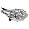 TYC Fits Mitsubishi Triton MQ 2015~2018 GLS / Exceed | Headlight Head Light Front Lamp (Xenon Clear Top Lens Chrome Lower) | RH RHS Right Hand