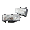 TYC Fits Isuzu Hicom NHR NKR NPR 1987~1993 Headlamp Head Lamp Headlight Head Light Front | Pair LH Left (Passenger) + RH Right (Driver)