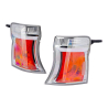 Myparts Fits Nissan E25 Urvan 2007~2014 Corner Lamp Parking Indicator Signal Lamp Side Light Front | Pair LH Left (Passenger) + RH Right (Driver)
