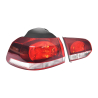 Tail Light Outer + Inner (Tinted Red, No LED) (Set 2)