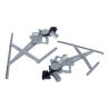 Myparts Fits Toyota Corolla Altis 2008~2013 E140 FRONT Power Window Gear Regulator Door (With Motor) | Set Of LH Left + RH Right