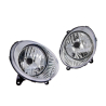 Head Light (Chrome) (Set LH+RH)