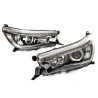TYC Fits Toyota Hilux Revo GUN125 2015~2020 | Headlight Head Light Front Lamp (LED Type With DRL) | Pair Of LH LHS Left Hand + RH RHS Right Hand