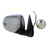 TYC Mitsubishi Triton MQ KJ KK KL 2015~2018 (With Signal, Auto Flip) Electric Side Door Mirror Chrome | RH Right Hand (Driver)