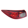 TYC Fits Mazda 3 BM BN 2013~2019 4 Door Sedan Only | Outer Taillights Tail Lights Rear Lamps Non LED Type | LH LHS Left Hand (Passenger Side)