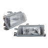 TYC Fits Toyota Corolla EE90 AE92 1988~1992 | Headlight Head Light Front Head Lamp | Pair of LH LHS Left Hand + RH RHS Right Hand