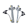Myparts Fits Ford Fiesta 2008~2013 FRONT Power Window Gear Regulator Door (No Motor) | Set Of LH Left + RH Right