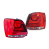 TYC Fits Volkswagen VW Polo 3 Door / 5 Door Hatch 6R 2010~2014 | Taillight Tail Light Rear Lamp (Replace AL) | Pair LH Left Hand + RH Right Hand