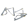 Myparts Ford Focus MK3 MK3.5  2012~2018 | Front (No Motor) Power Electric Door Window Regulator | Pair LH Left (Passenger) + RH Right (Driver)