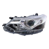 TYC Fits Toyota Vios NCP150 2013~2018 (S / GX / TRD Spec) Projector Head Lamp Head Light Headlamp | LH Left Hand (Passenger)