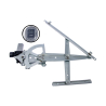 Myparts Fits Proton Inspira 2010~2015 | Front (2 Pins Motor) Power Window Gear Regulator Door | LH Left Hand (Passenger Side)