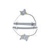 Myparts Fits Hyundai Accent 4 Door Sedan & 5 Door Hatch 2000~2006 | FRONT Electric Power Window Regulator (No Motor) | Set Of LH Left + RH Right