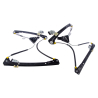 Myparts Fits Hyundai Sonata NF 2005~2009 FRONT (No Motor) Power Window Gear Regulator Door | Set LH Left Side + RH Right Side