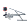 Myparts Mitsubishi Outlander ZK ZL 2015~2023 Rear (With Motor) Power Window Gear Regulator Door | LH Left Hand (Passenger Side)