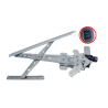 Myparts Mitsubishi Outlander ZK ZL 2015~2023 Rear (With Motor) Power Window Gear Regulator Door | RH Right Hand (Driver Side)
