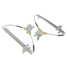 Myparts Fits Nissan XTrail X-Trail T30 2001~2013 | FRONT Electric Door Window Regulator (No Motor) | Set Of LH LHS Left Hand + RH RHS Right Hand