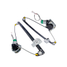 Myparts Fits Suzuki Grand Vitara 1999~2005 | REAR (With Motor) Electric Power Window Gear Regulator Door | Set LH Left Hand + RH Right Hand