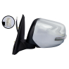 TYC Mitsubishi Triton L200 ML KA KB 2006~2015 (With Signal, Auto Flip) Electric Side Door Mirror Chrome | LH Left Hand (Passenger)