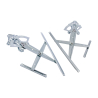 Myparts Toyota Corolla E172 Altis 2013~2019 | Front (No Motor) Power Window Gear Regulator Door | Set LH Left Hand Side + RH Right Hand Side