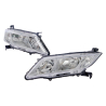 Myparts Fit Honda City Sedan GM 2014~2017 T9A (Chrome) Head Lamp Head Light Front Headlamp Headlight | Set LH Left Hand + RH Right Hand