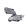 Myparts Fits Toyota Corolla Altis E140 Facelift 2010~2013 (1.8 Halogen) Head Lamp Headlamp Front Head Light Headlight | Set LH Left Hand + RH RH Hand