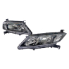 Myparts Fit Honda City Sedan GM 2014~2017 T9A (Smoke) Head Lamp Head Light Front Headlamp Headlight | Set LH Left Hand + RH Right Hand