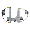 Myparts Fits Ford Fiesta 1.6 2008~2013 Rear (No Motor) Electric Power Window Gear Regulator Door | Set LH Left Hand Side + RH Right Hand Side