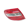 TYC Fits Mercedes Benz C Class W204 Sedan 2007~2011 Classic Elegance | Taillight Tail Light Rear Lamp LED | LH LHS Left Hand