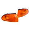 Myparts Mitsubishi Lancer CC Sedan 1992-1996 | Corner Signal Lamp Light Angle Indicator | Set LH Left Hand Side + RH Right Hand Side
