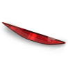 TYC Fits Volkswagen VW Golf MK7 2013~2017 5 Door Hatch Standard / GTI | Rear Bumper Bar Reflex Reflector (Fresh Red Lens) | RH Right Hand