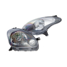 TYC Perodua Myvi M300 2005~2011 | Headlight Head Light Headlamp Head Lamp Front (Black Reflector) | Pair LH LHS Left Hand + RH RHS Right Hand