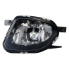 TYC Fits Mercedes Benz E Class Sedan Wagon W211 2002~2006 | Foglight Fog Light Spot Lamp (Black, Not For AMG) | LH LHS Left Hand (Passenger Side)