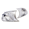 TYC Taiwan BMW 3 Series E46 2 Door Coupe 2001~2003 (White) Corner Signal Indicator Lamp Light Angle | Set LH Left Hand Side + RH Right Hand Side
