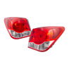 TYC Taiwan Fits Chevrolet Cruze Sedan 2010~2015 Tail Lamp Taillamp Rear Tail Light Taillight | Set LH Left Hand Side + RH Right Hand Side
