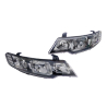 TYC Taiwan Fits Kia Forte Sedan 2009~2013 | Headlamp Head Lamp Headlight Head Light Front | Set LH Left Hand Side + RH Right Hand Side