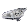 TYC Taiwan Fits Peugeot 208 2012~2015 2 / 4 Door Hatch Headlamp Head Lamp Headlight Head Light Front | LH Left Hand (Passenger Side)