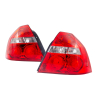 TYC Taiwan Fits Chevrolet Aveo SEDAN 2006~2009 | Tail lamp Taillamp Tail Light Tail Light Rear | Set LH Left Hand Side + RH Right Hand Side