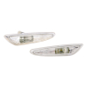 TYC Taiwan Fits BMW X3 Series E83 2004~2010 Fender Side Maker Indicator Signal Lamp | Set LH Left Hand Side + RH Right Hand Side