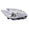 TYC Fits Toyota Prius ZVW30 2009~2015 (1 Projector, Halogen, Chrome) Headlamp Head Lamp Head Light | RH Right Hand (Driver Side)