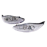 Head Lamp (Chrome / With Projector) (Set LH+RH)