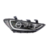 TYC Fits Hyundai Elantra 2.0 2016~2018 | (No DRL) Headlamp Head Lamp Front Headlight Head Light | RH Right Hand (Driver Side)